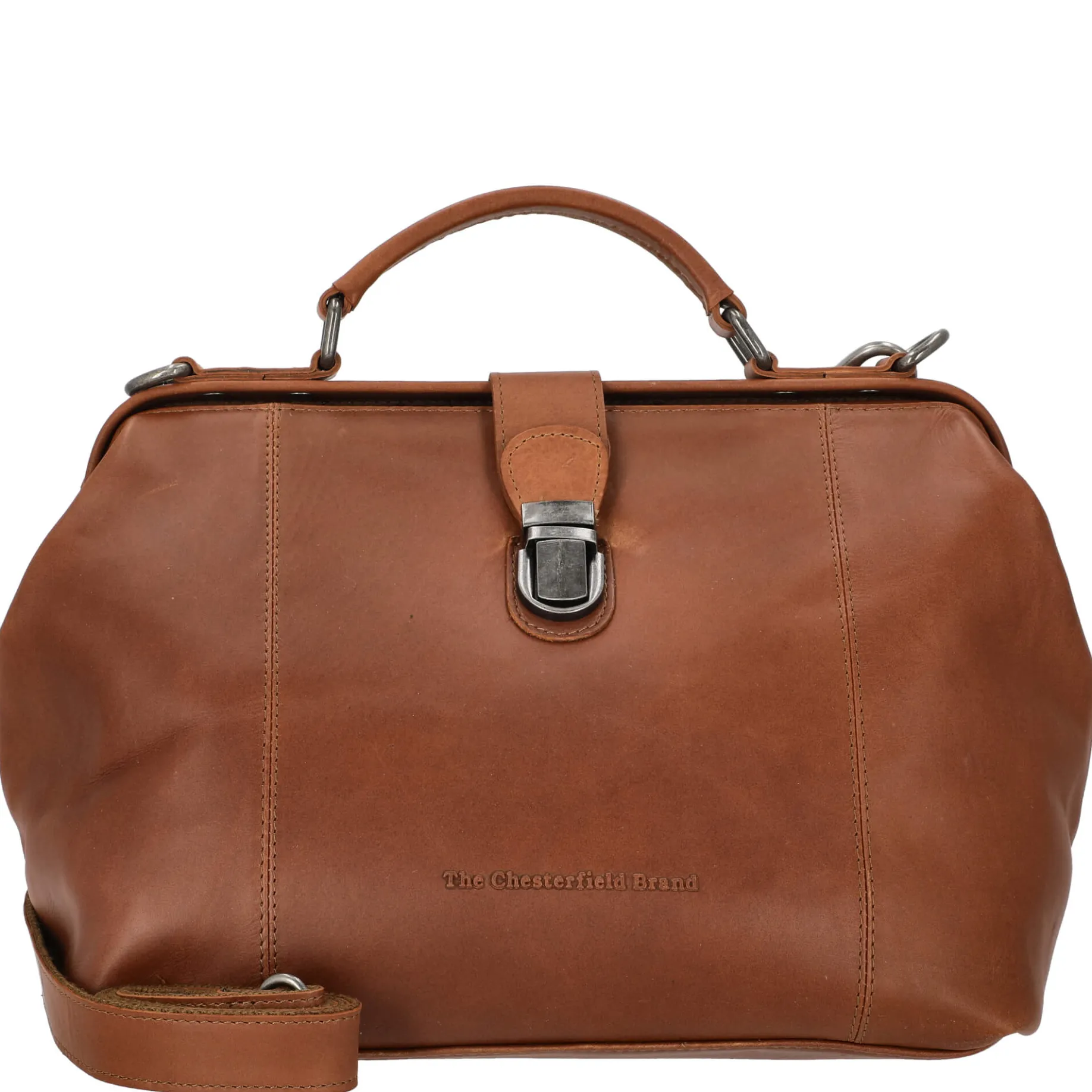 Shaun - Umhängetasche Leder 32 cm (cognac)
