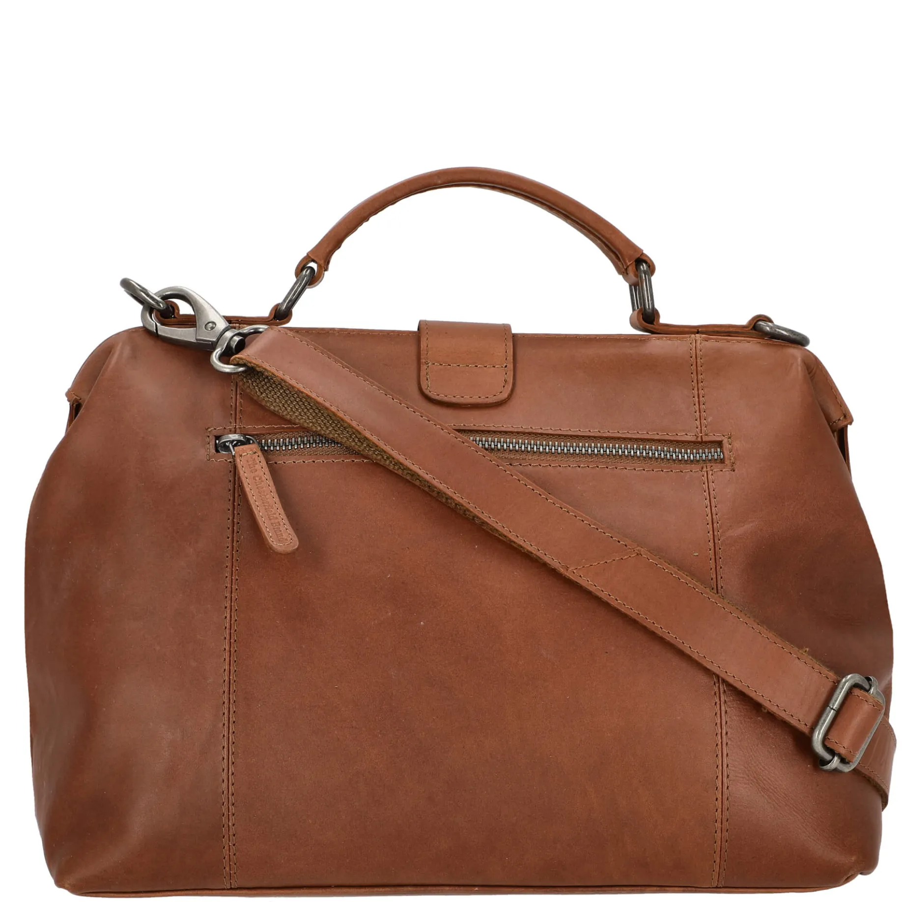 Shaun - Umhängetasche Leder 32 cm (cognac)