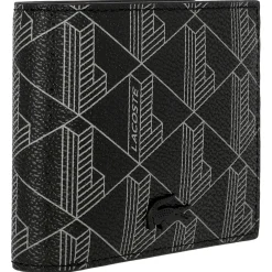 Signature - Mens's Geldbörse 6cc 11 cm (allover monogram noir gris)