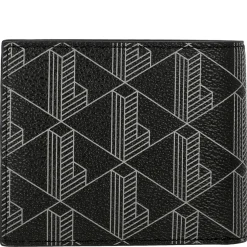 Signature - Mens's Geldbörse 6cc 11 cm (allover monogram noir gris)