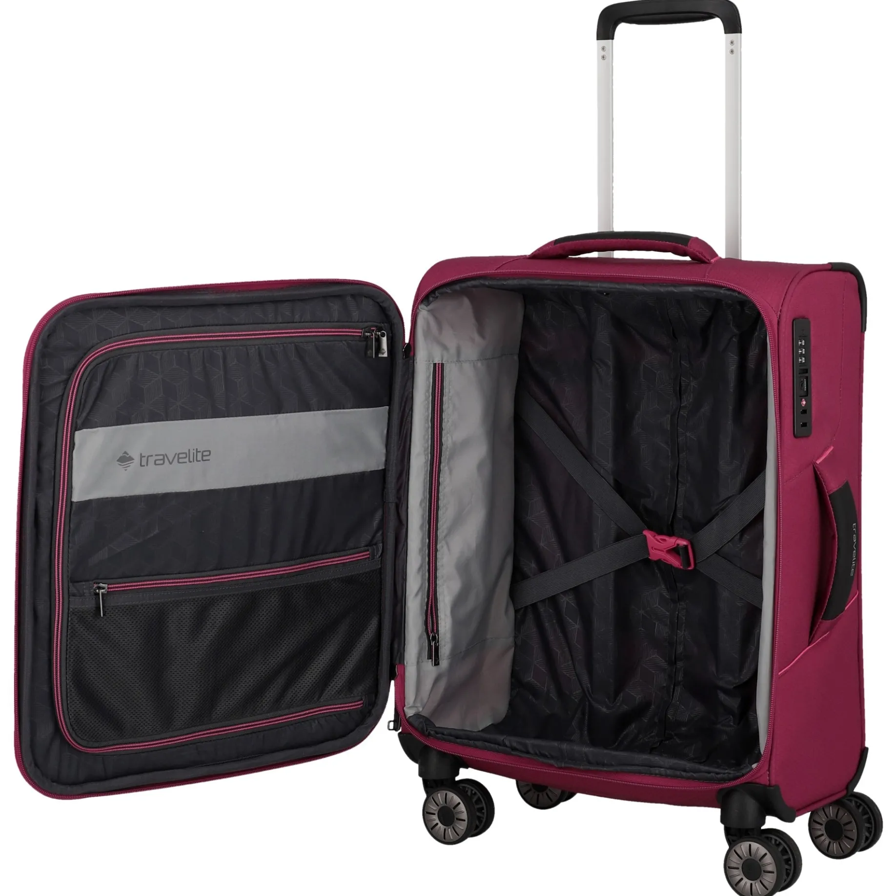 Skaii - 4-Rollen-Kabinentrolley S 55 cm (abendrot)