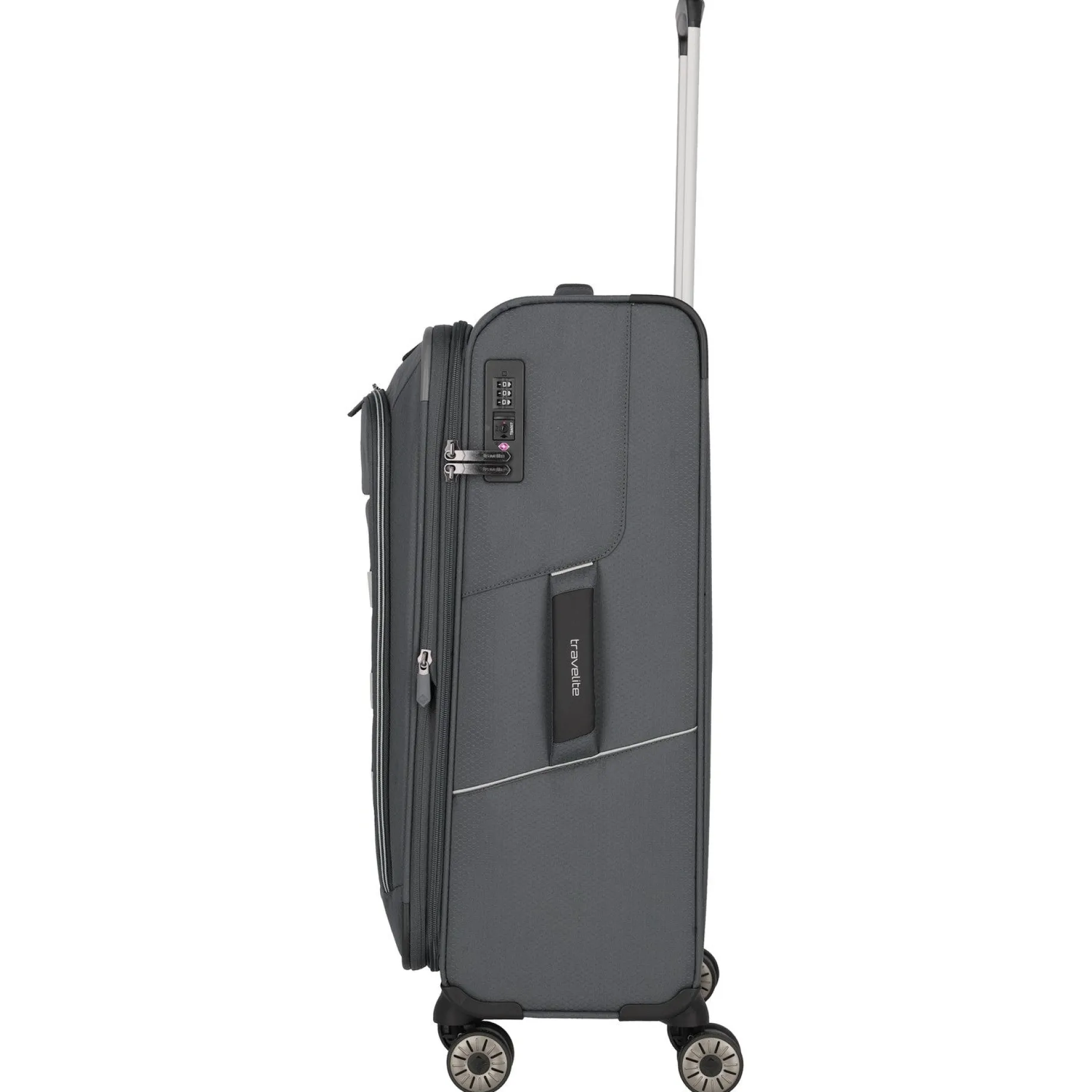 Skaii - 4-Rollen-Trolley M 67 cm erw. (gipfelgrau)