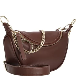 Skien II - Schultertasche 19 cm (oxblood/gold)