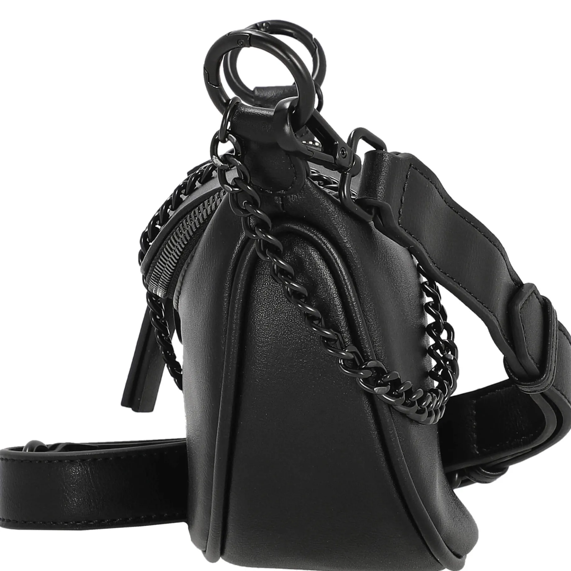 Skien II - Schultertasche 19 cm (black/black)