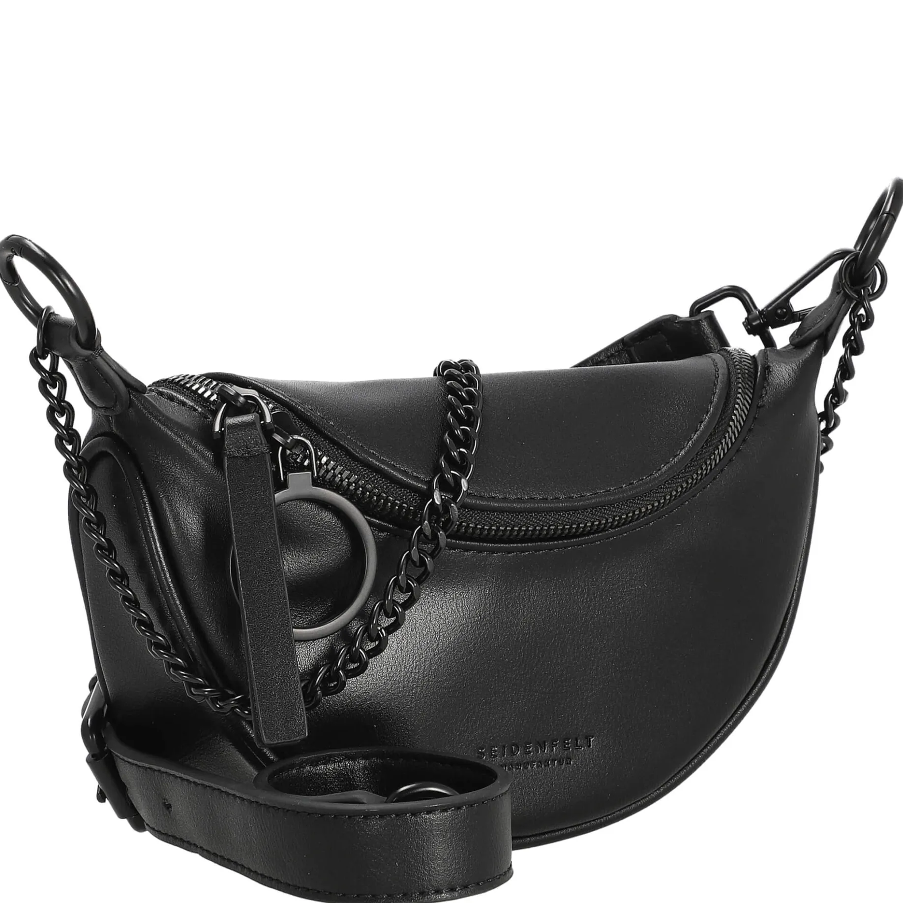 Skien II - Schultertasche 19 cm (black/black)