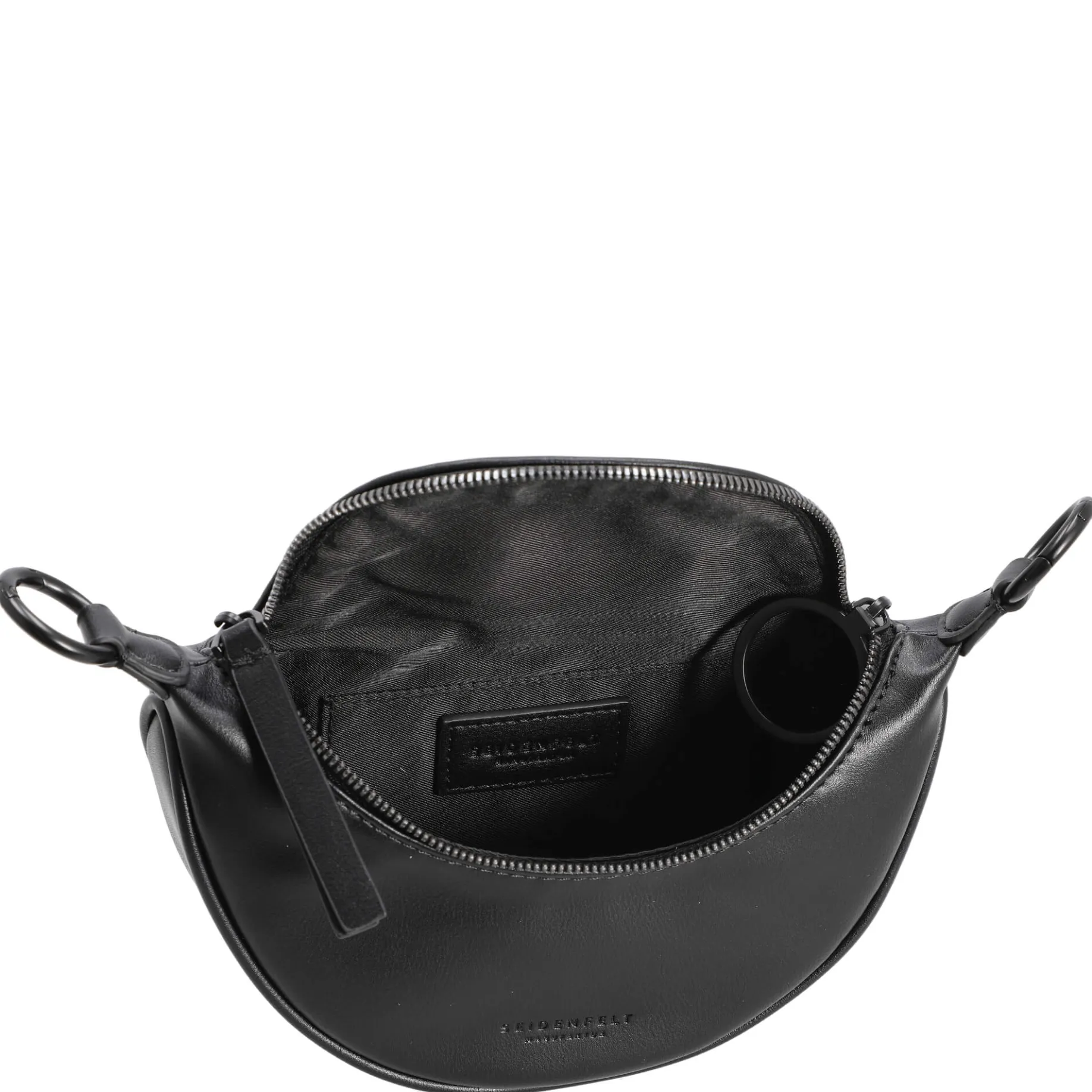 Skien II - Schultertasche 19 cm (black/black)
