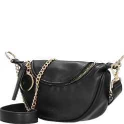 Skien II - Schultertasche 19 cm (black/gold)
