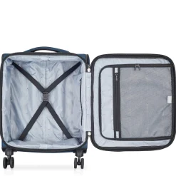 Sky Max 2.0 Slim Line - 4-Rollen-Kabinentrolley 55 cm (blau)