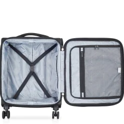 Sky Max 2.0 Slim Line - 4-Rollen-Kabinentrolley 55 cm (schwarz)