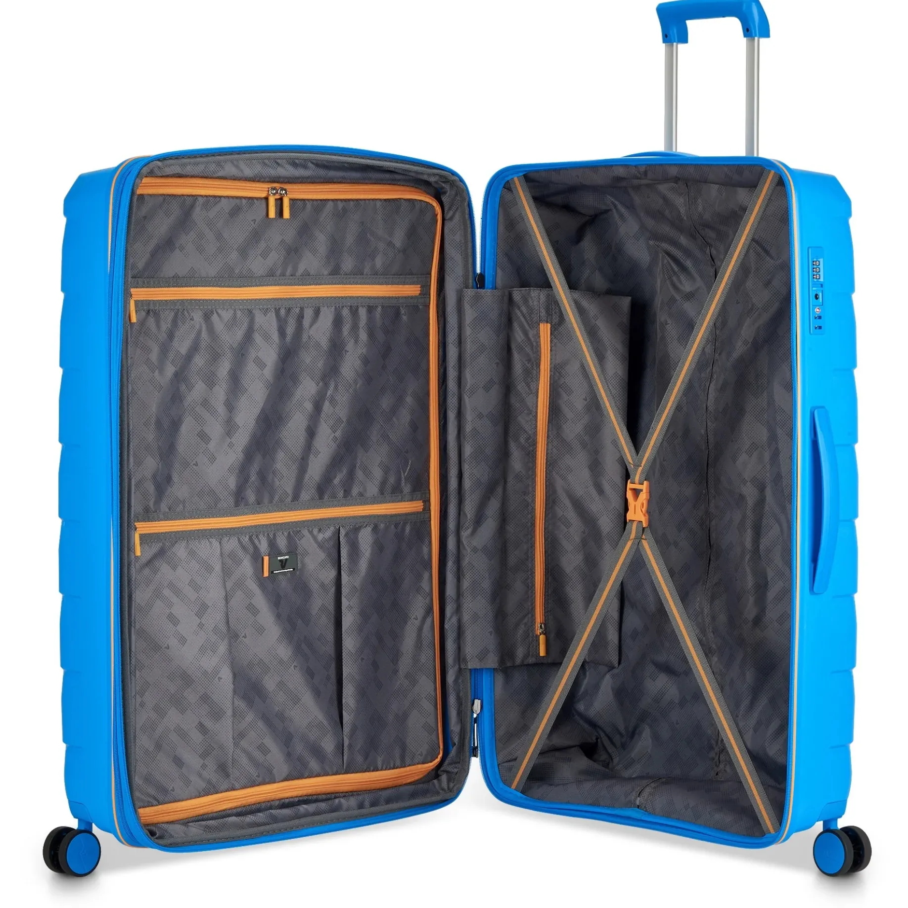 Skyline 2.0 - 4-Rollen-Trolley L 79 cm erw. (sky blue)