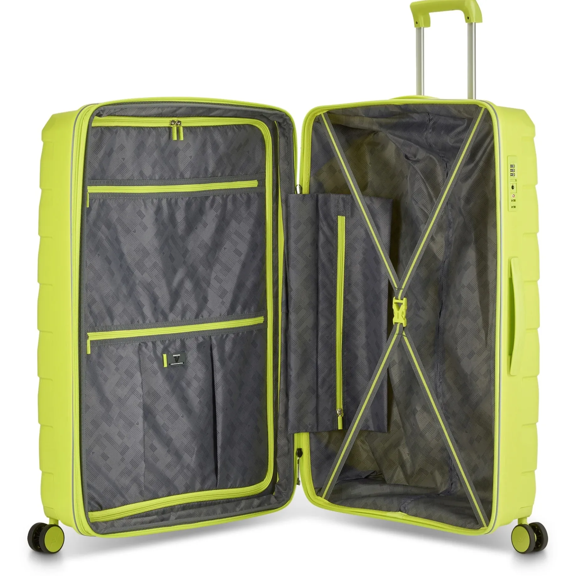 Skyline 2.0 - 4-Rollen-Trolley L 79 cm erw. (cyber lime)