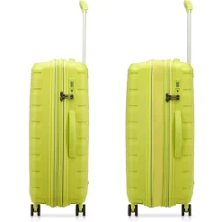 Skyline 2.0 - 4-Rollen-Trolley M 70 cm erw. (cyber lime)