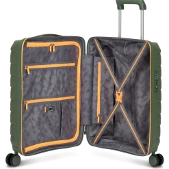 Skyline 2.0 Neon - 4-Rollen-Kabinentrolley S 55 cm (military green)