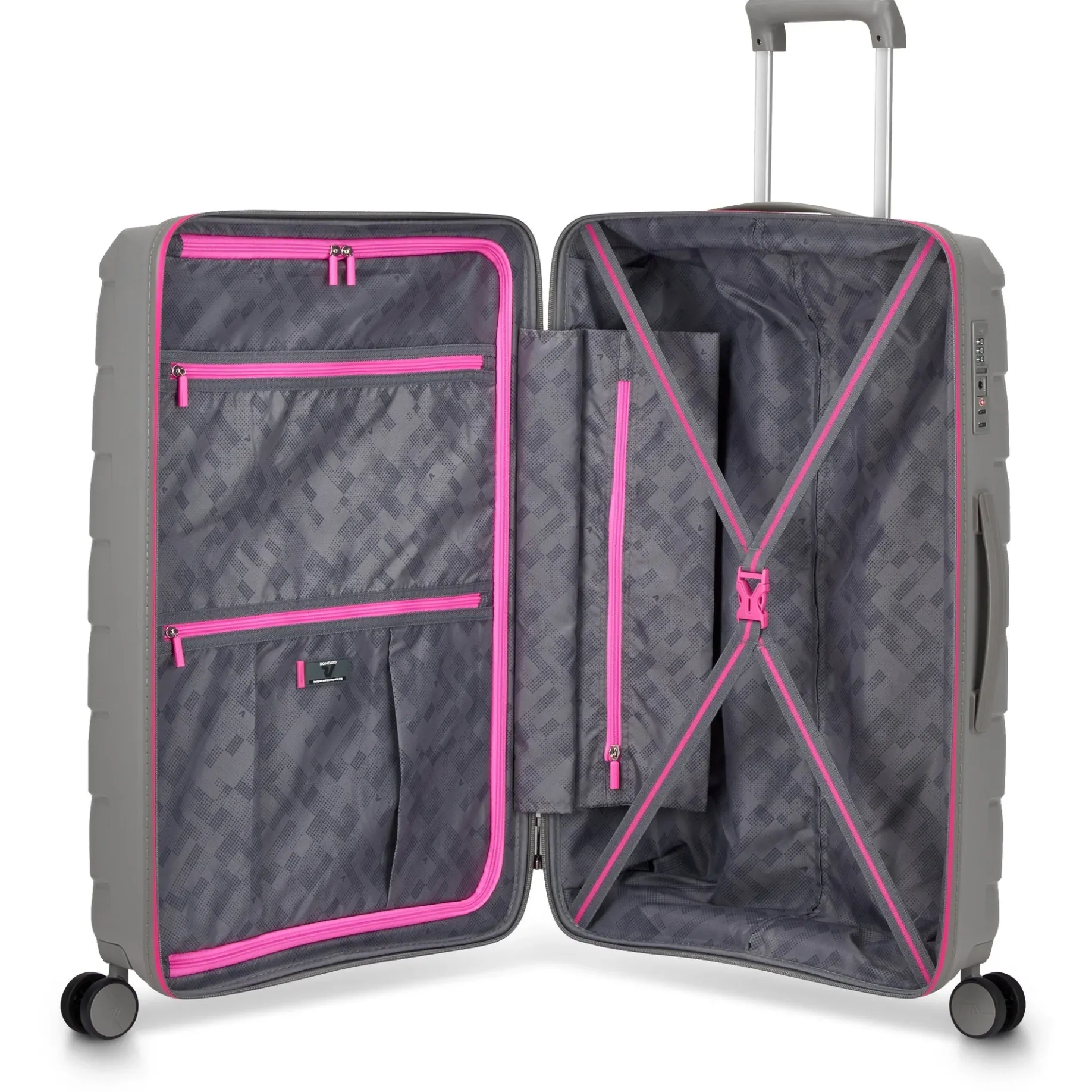 Skyline 2.0 Neon - 4-Rollen-Trolley M 70 cm (grey)