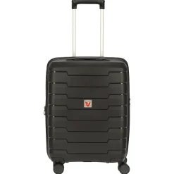 Skyline - 4-Rollen-Kabinentrolley S 55 cm erw. USB-Anschluss (nero)