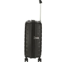 Skyline - 4-Rollen-Kabinentrolley S 55 cm erw. USB-Anschluss (nero)