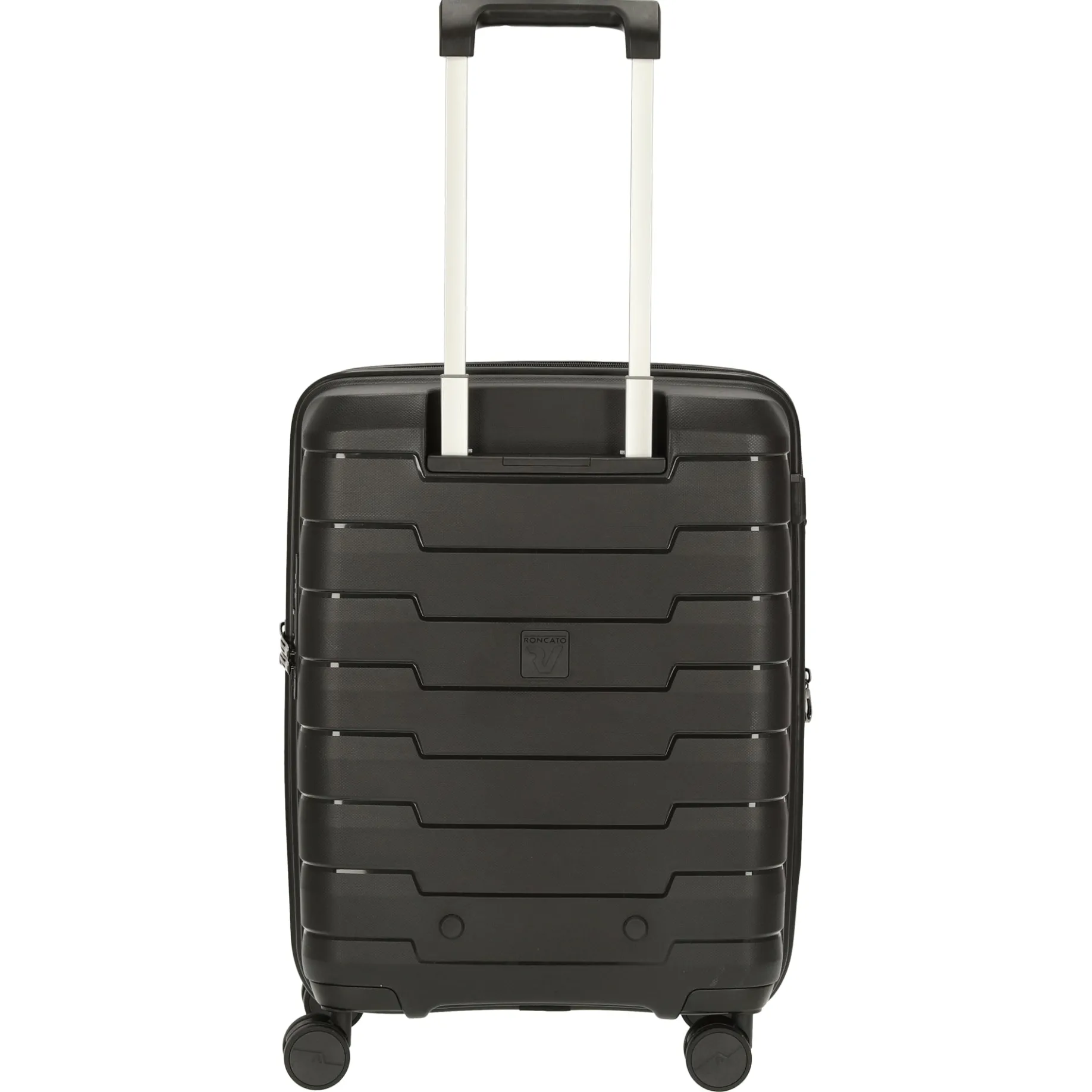 Skyline - 4-Rollen-Kabinentrolley S 55 cm erw. USB-Anschluss (nero)