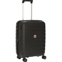 Skyline - 4-Rollen-Kabinentrolley S 55 cm erw. USB-Anschluss (nero)