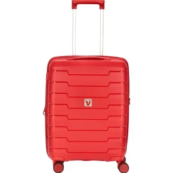 Skyline - 4-Rollen-Kabinentrolley S 55 cm erw. USB-Anschluss (rosso)