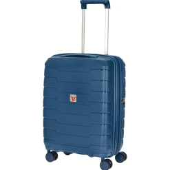 Skyline - 4-Rollen-Kabinentrolley S 55 cm  erw. USB-Anschluss (navy)