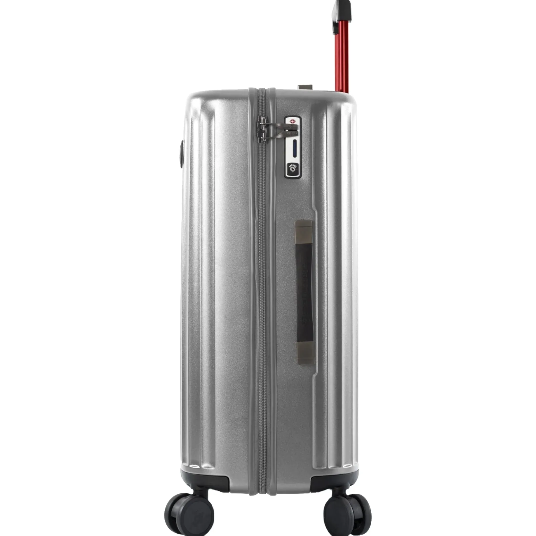 SmartLuggage - 4-Rollen Trolley M (silver)