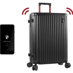 SmartLuggage - 4-Rollen Trolley M (black)