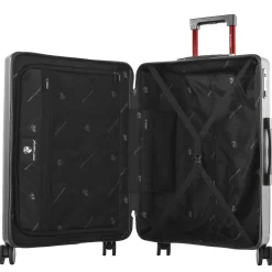 SmartLuggage - 4-Rollen-Kabinentrolley S (black)