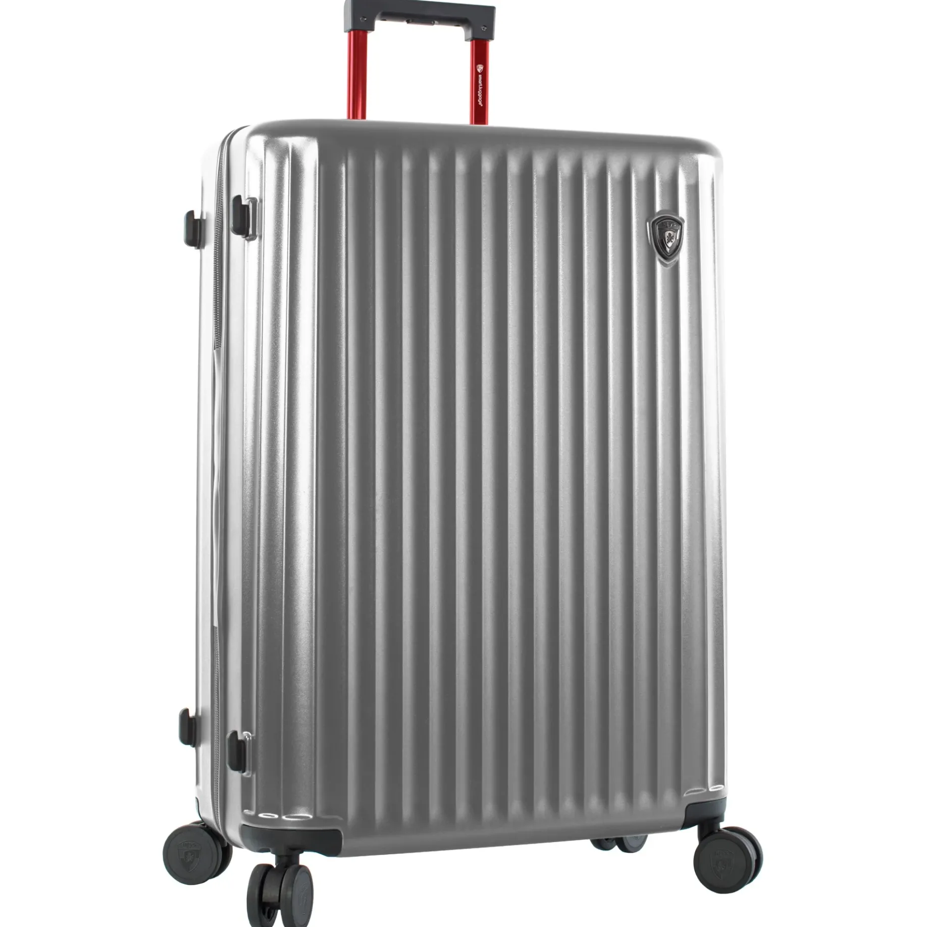 SmartLuggage - 4-Rollen-Trolley L (silber)