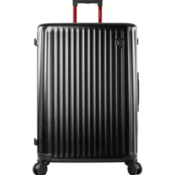 SmartLuggage - 4-Rollen-Trolley Set 3tlg. L/M/S (black)