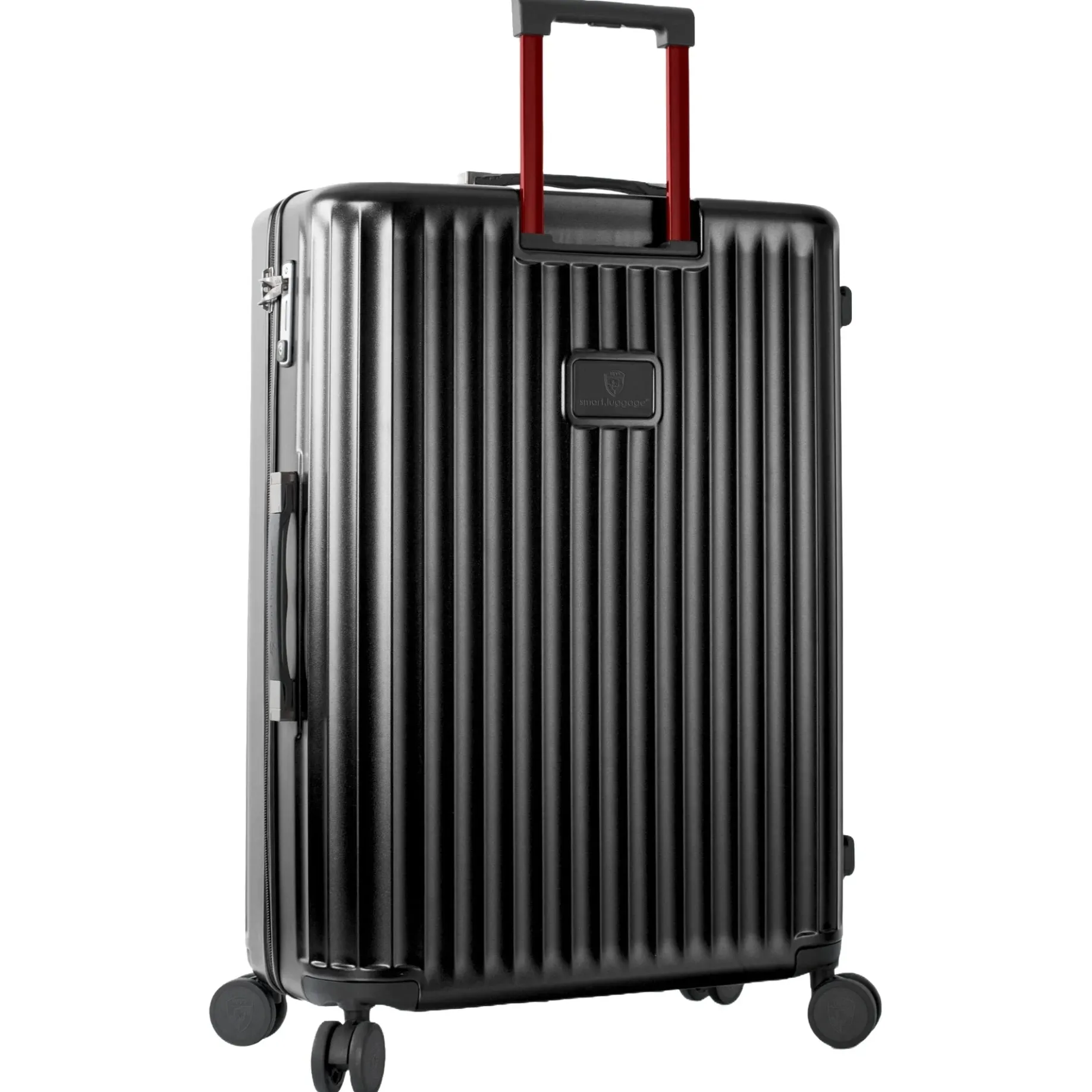 SmartLuggage - 4-Rollen-Trolley Set 3tlg. L/M/S (black)