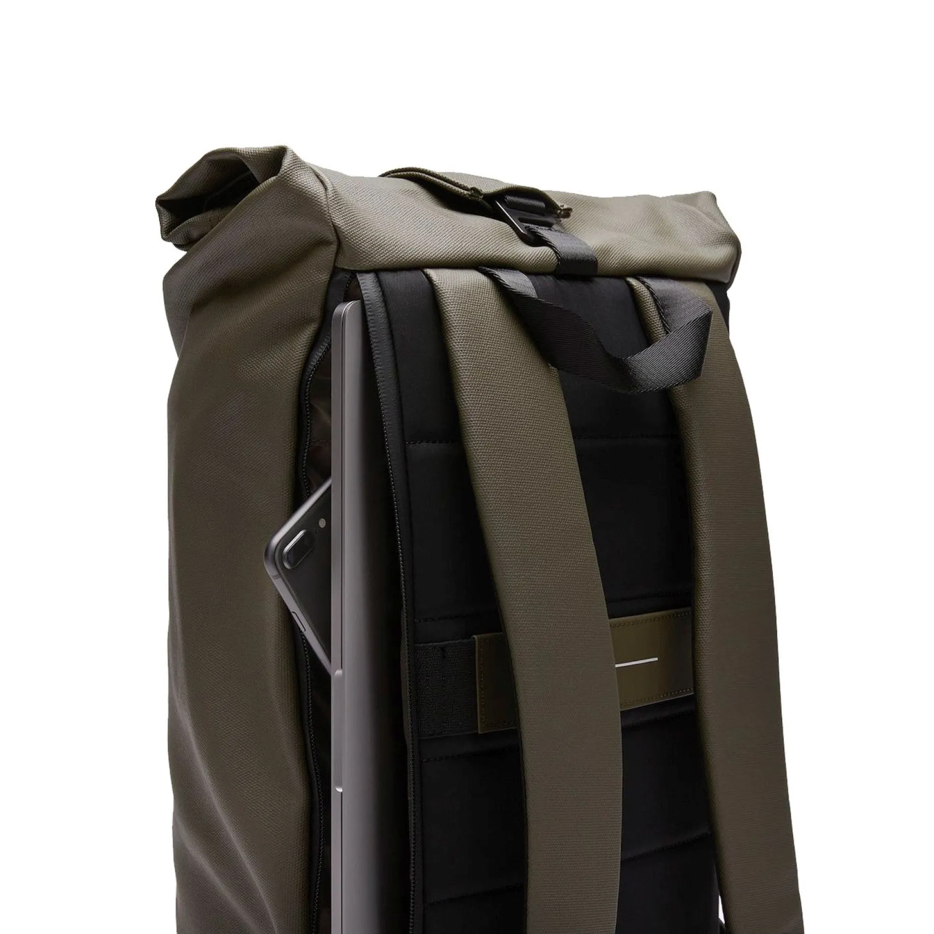 SoFo Rolltop - Rucksack 15'' 47 cm (dark olive)
