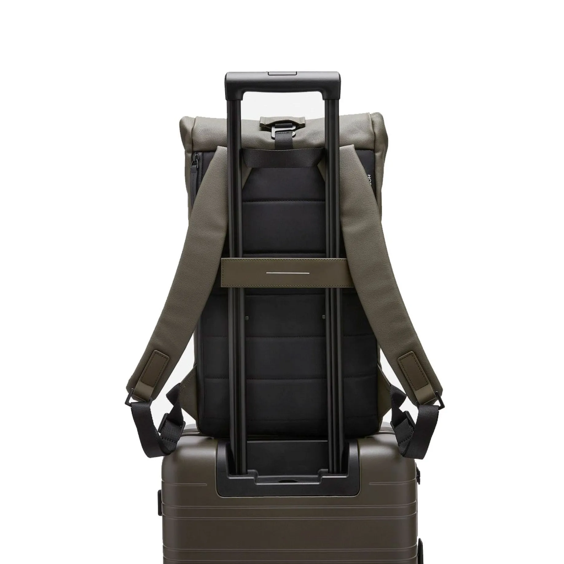 SoFo Rolltop - Rucksack 15'' 47 cm (dark olive)