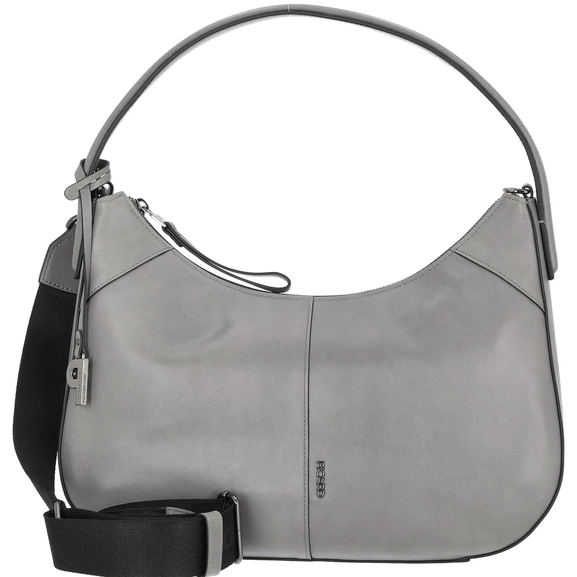 Soul - Schultertasche 33 cm Rindsleder (granite)