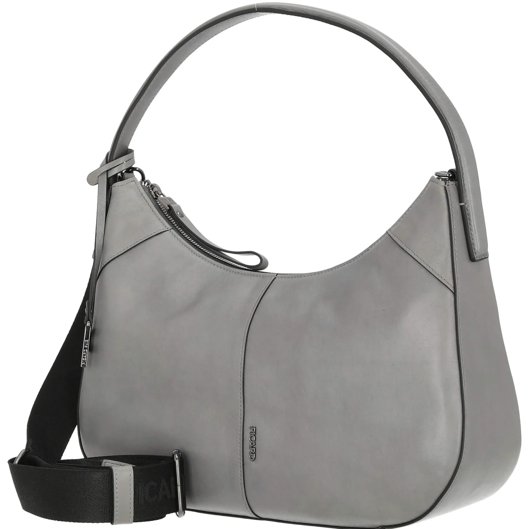 Soul - Schultertasche 33 cm Rindsleder (granite)