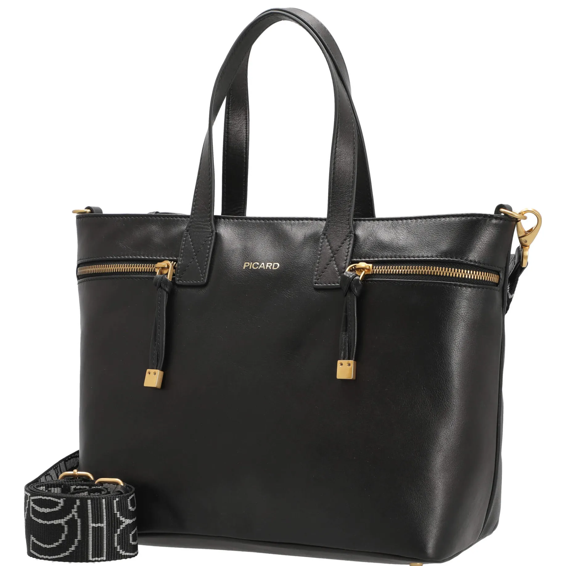 Soulmate - Shopper 37 cm (schwarz)