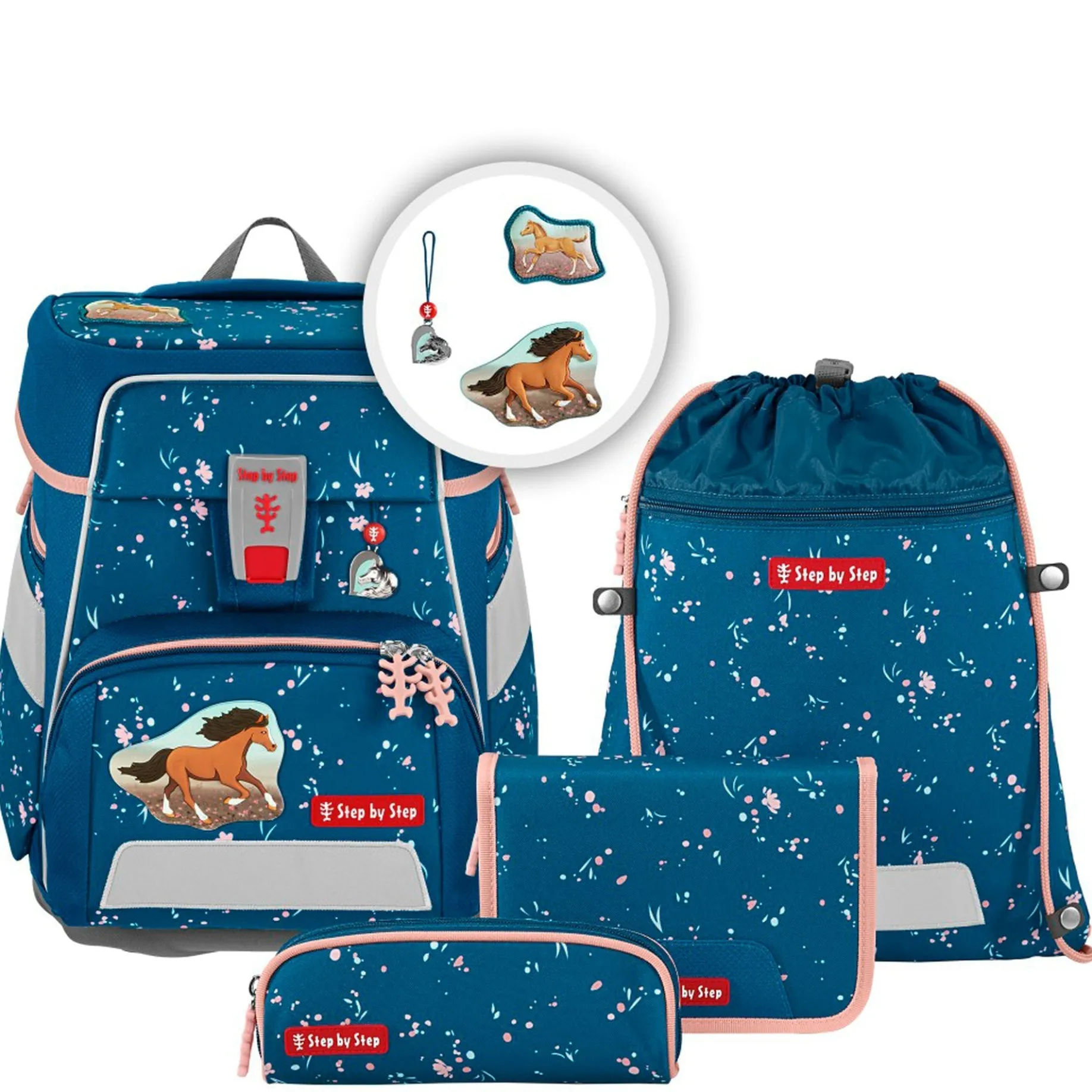 Space - Schulranzen Set 5tlg. (Wild Horse Ronja)