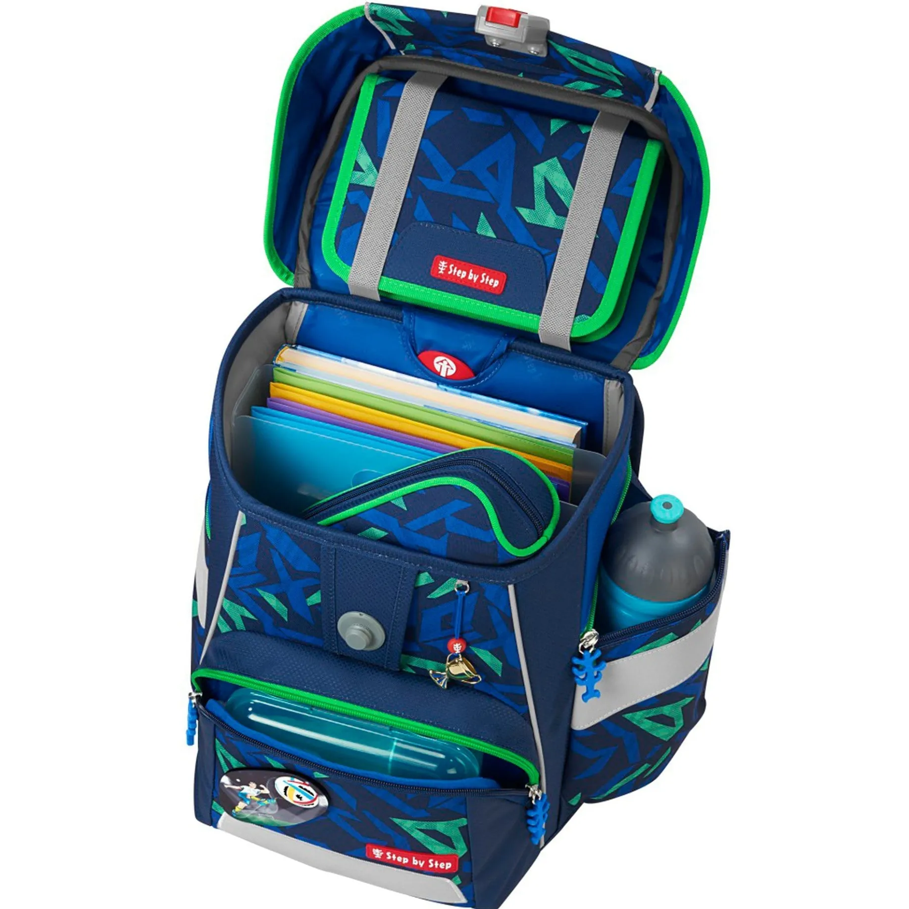 Space - Schulranzen Set 5tlg. (Soccer Ben)