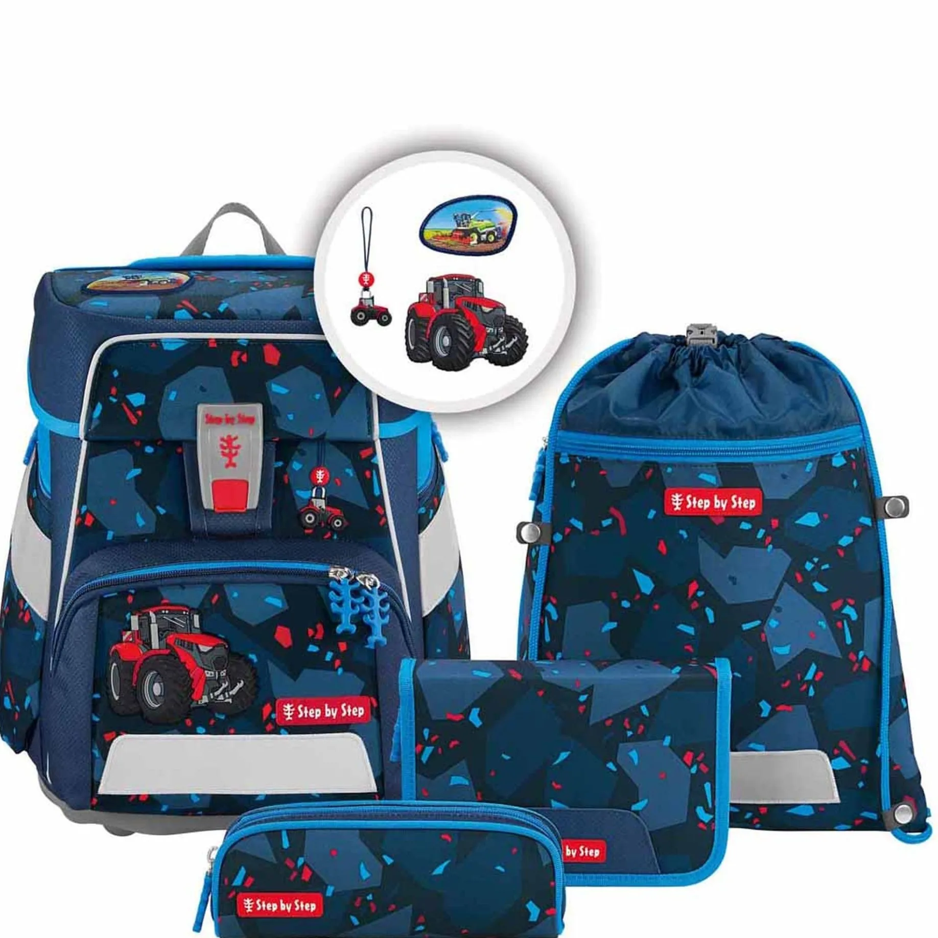 Space - Schulranzen Set 5tlg. (Tractor Freddy)