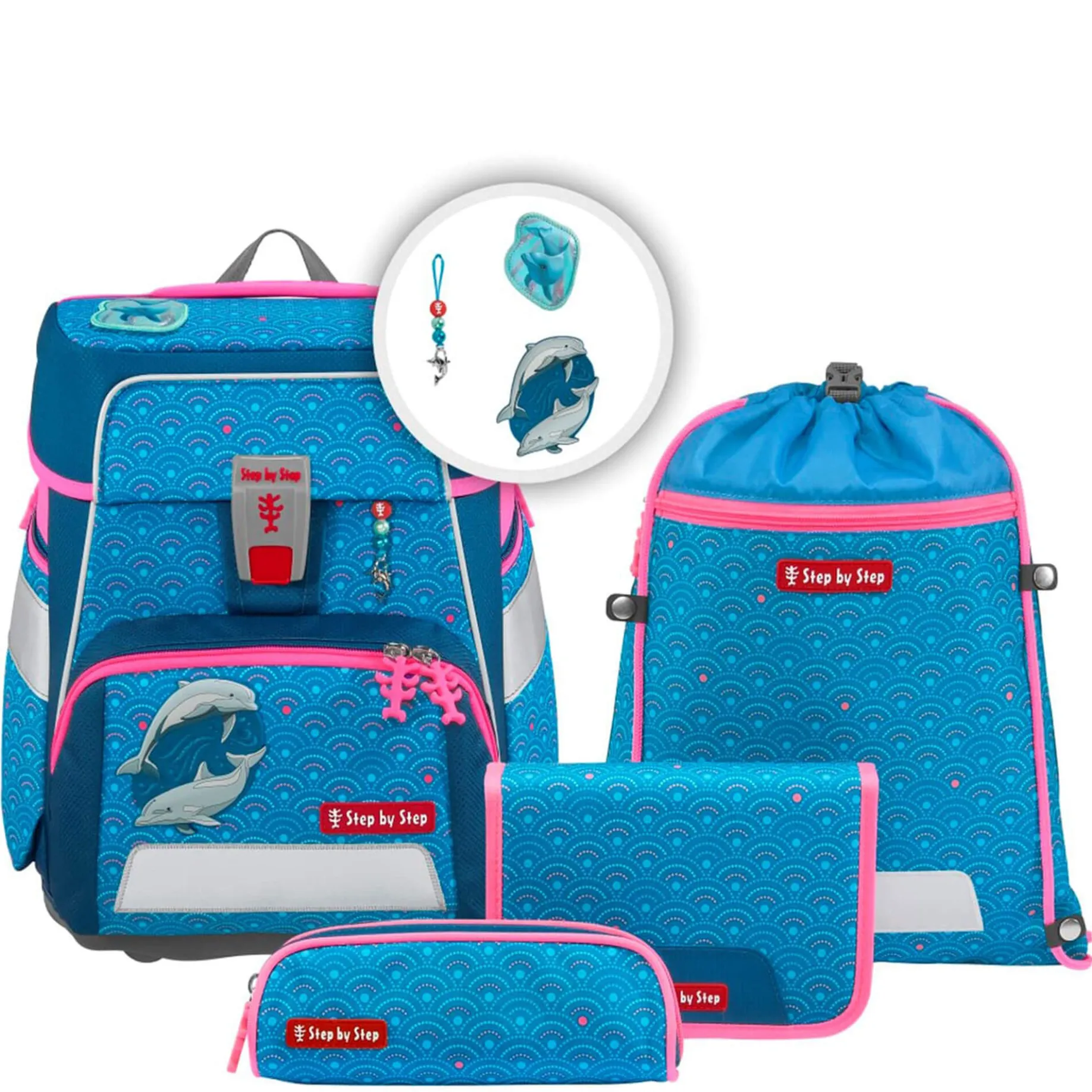 Space - Schulranzen Set 5tlg. (Dolphin Pippa)