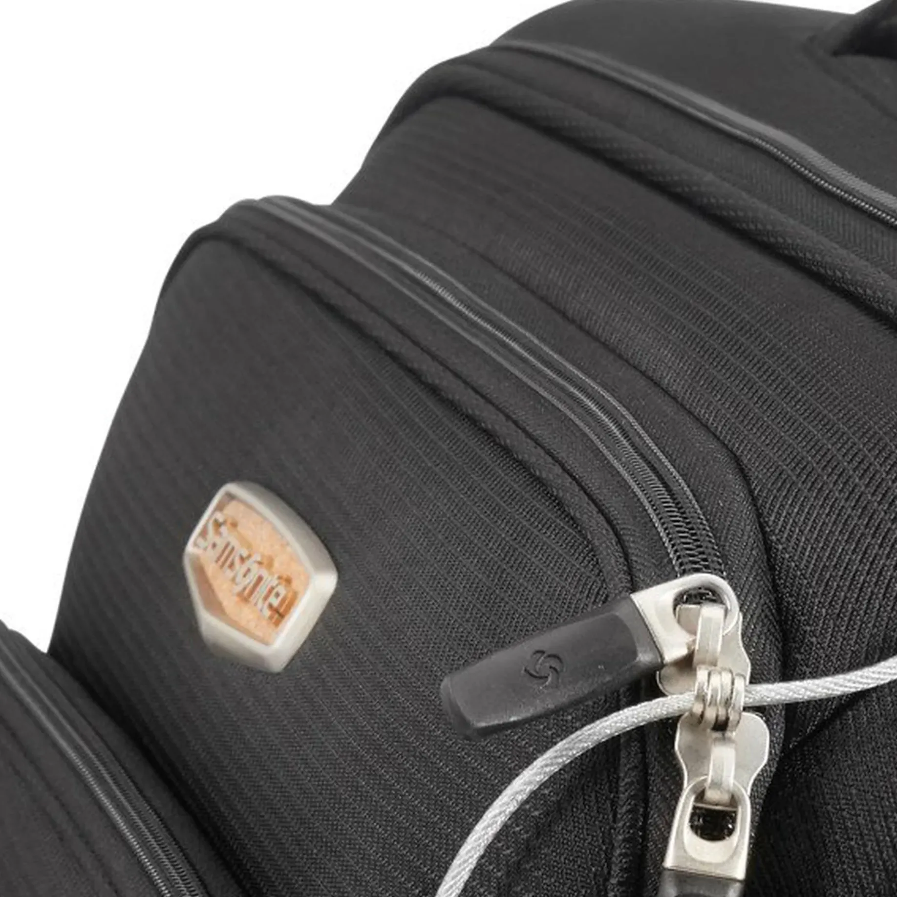 Spark SNG Eco - 2-Rollen-Kabinentrolley 55 cm erw. (eco black)