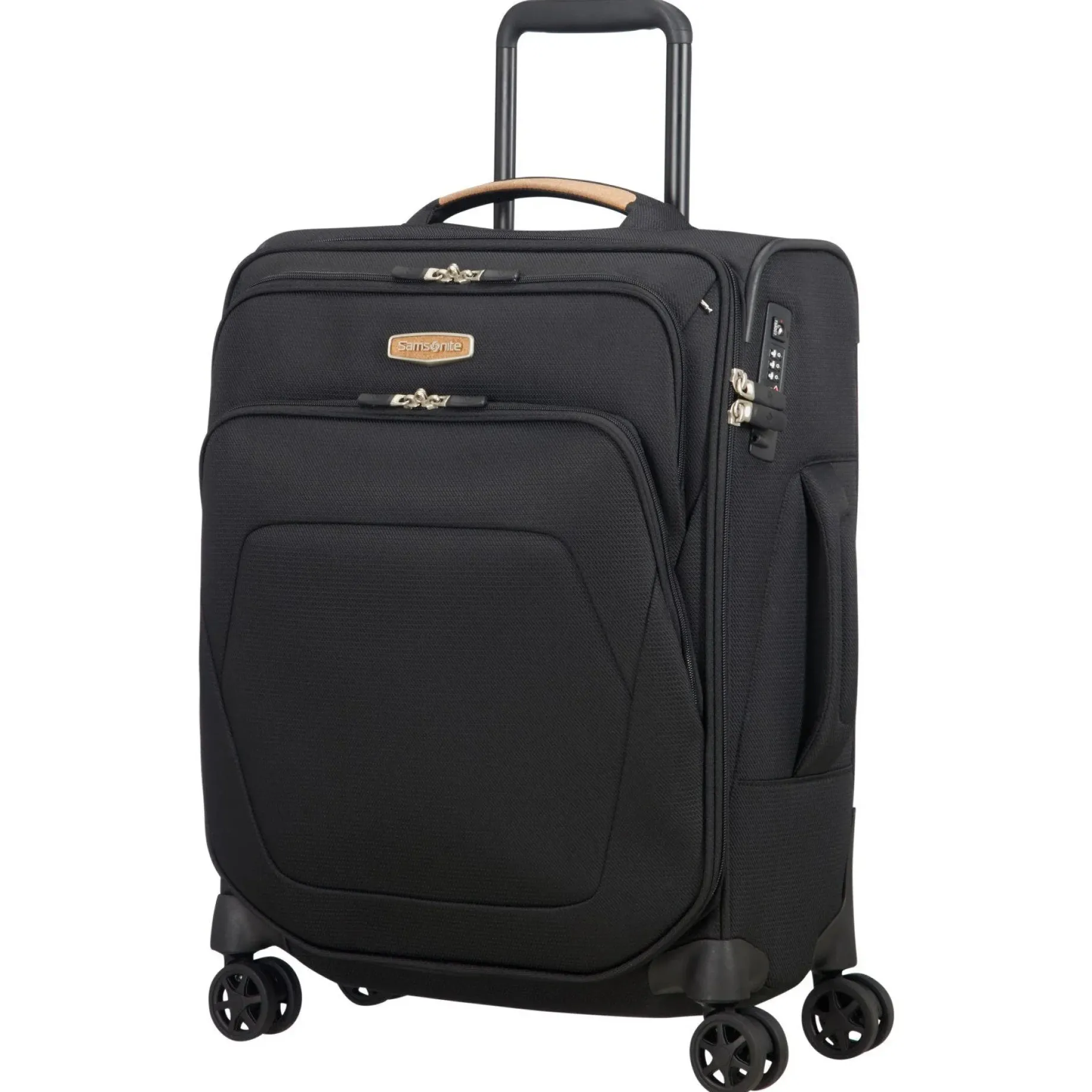 Spark SNG Eco - 4-Rollen-Kabinentrolley 55 cm (eco black)
