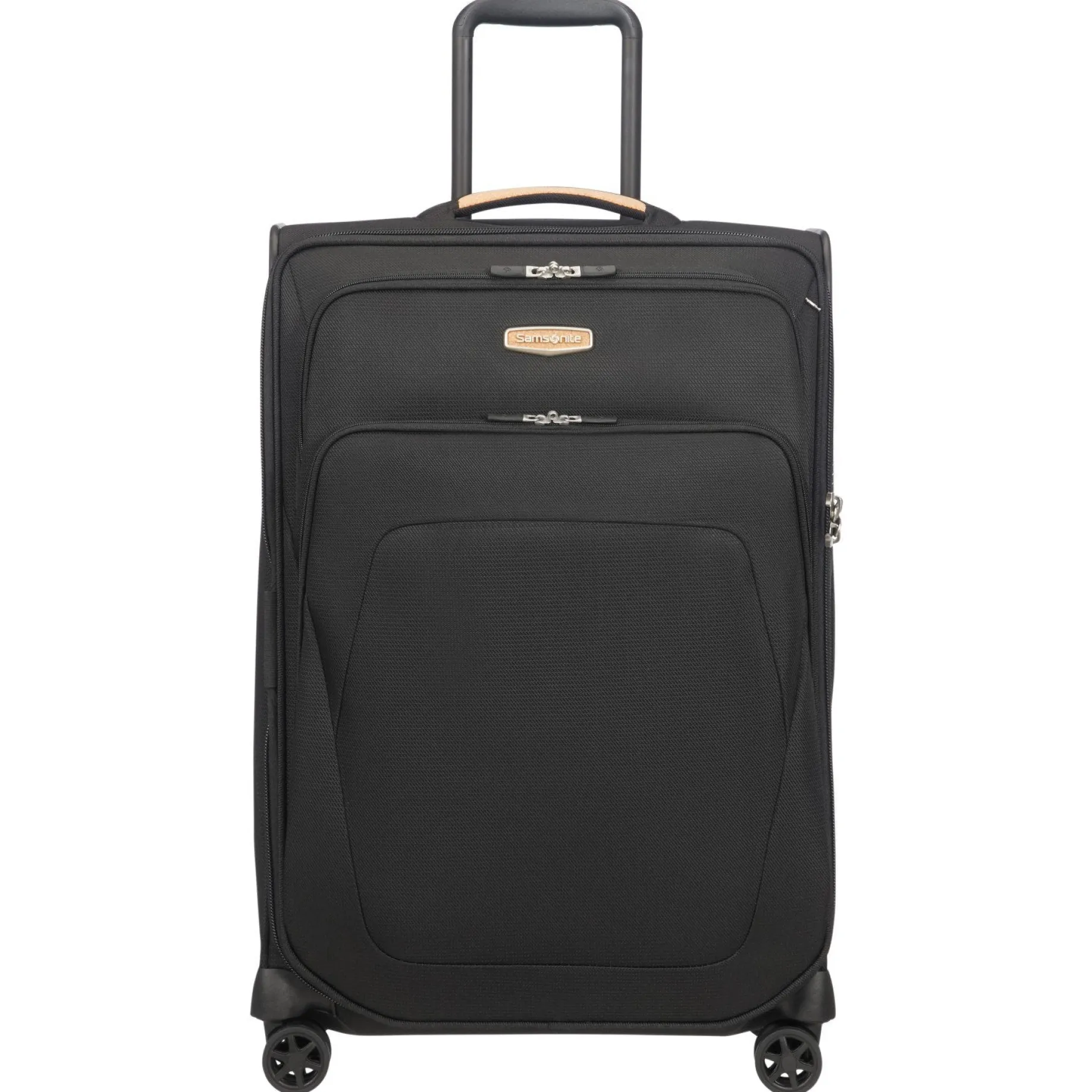 Spark SNG Eco - 4-Rollen-Trolley 67 cm erw. (eco black)