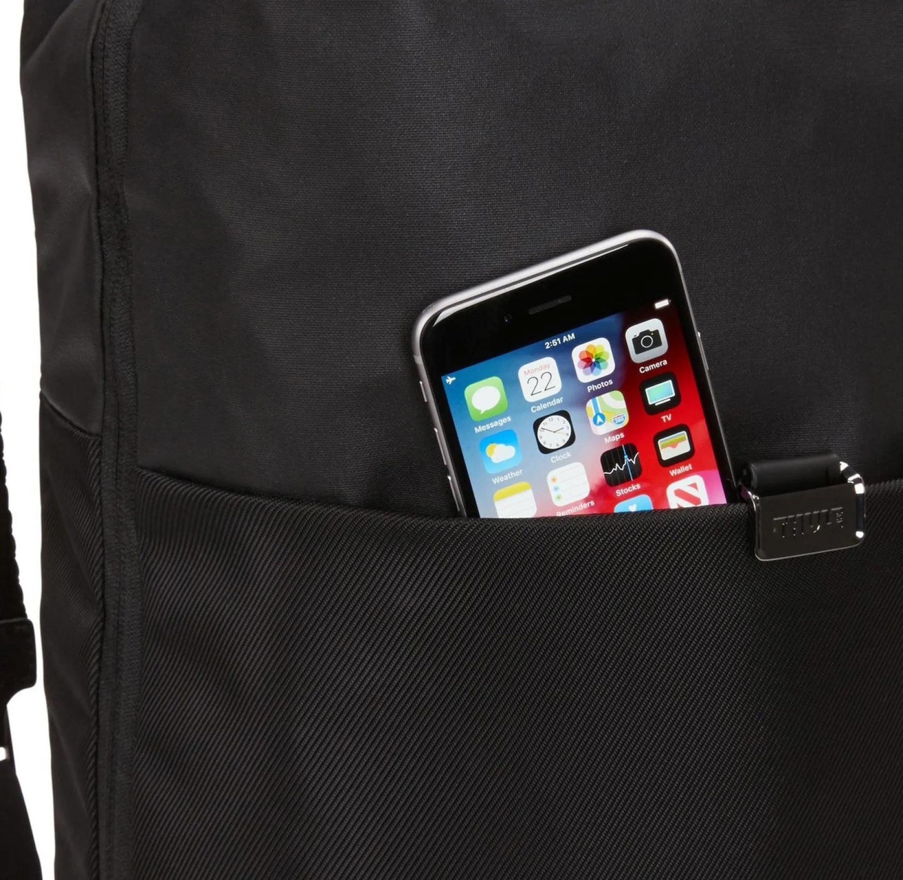 Spira Rucksack mit Laptopfach 13" 43 cm (black)