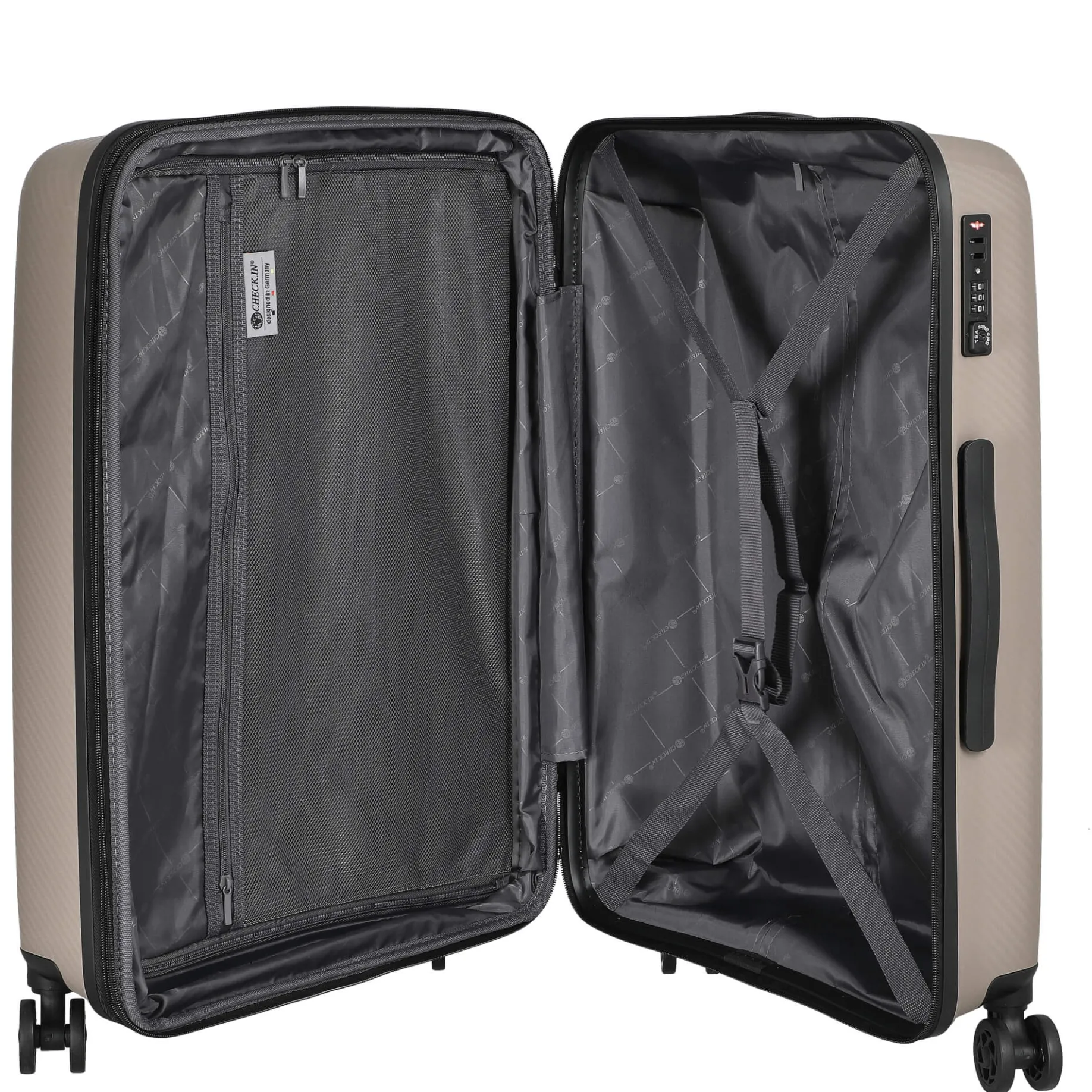 St. Louis - 4-Rollen-Trolley 67 cm erw. (taupe)