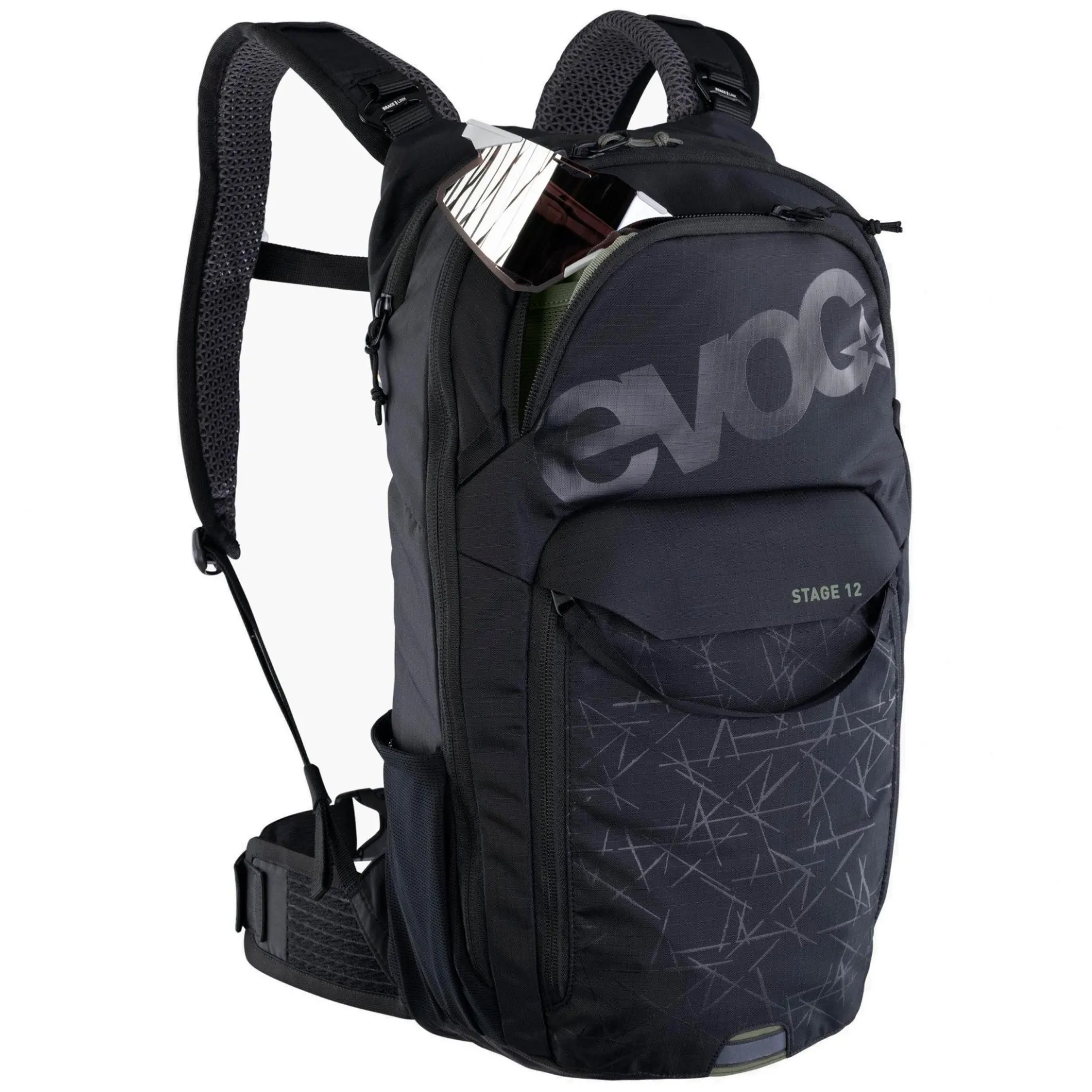 Stage 12L - Fahrradrucksack 44 cm (black)