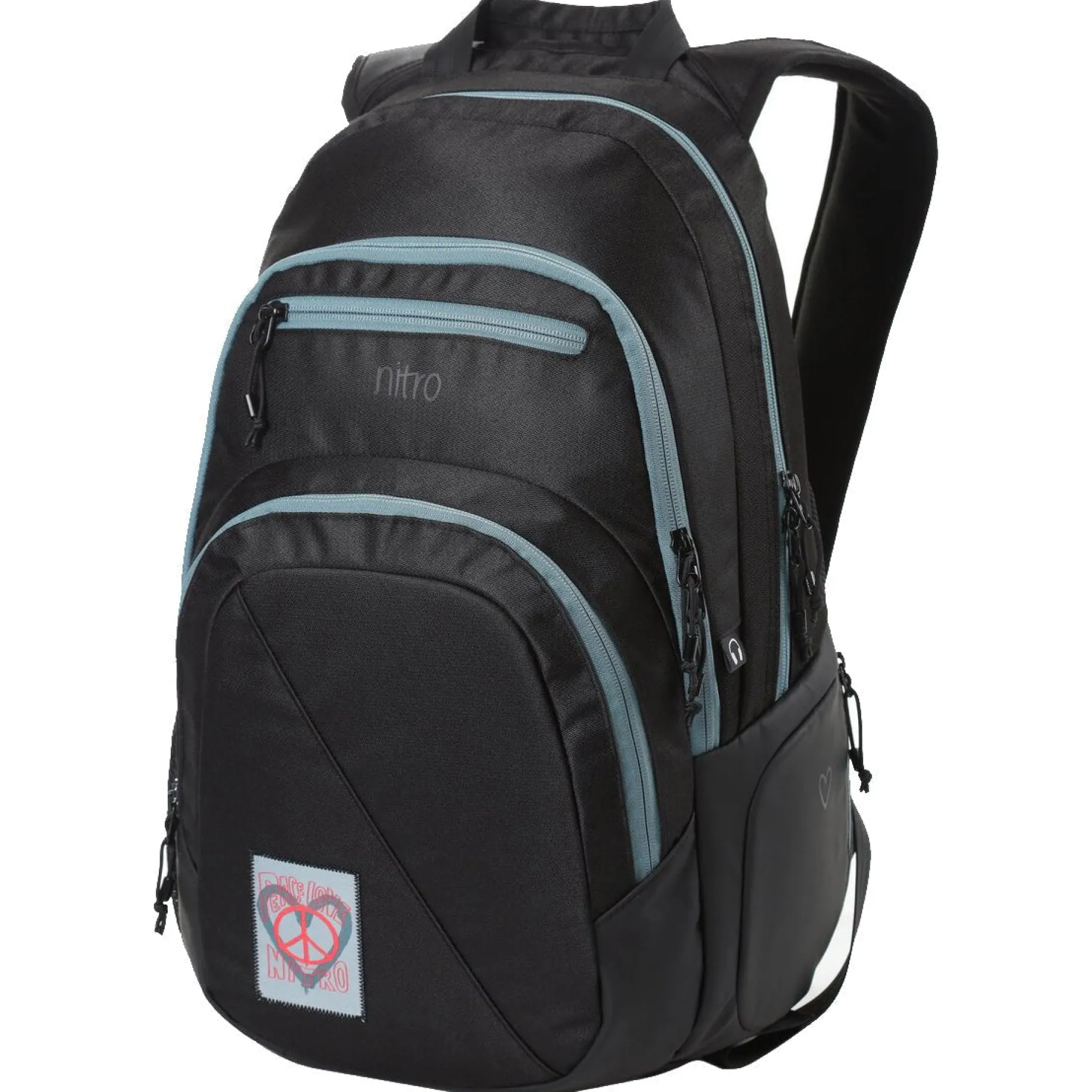 Stash 29 - Laptoprucksack 15" 49 cm (peace love nitro)