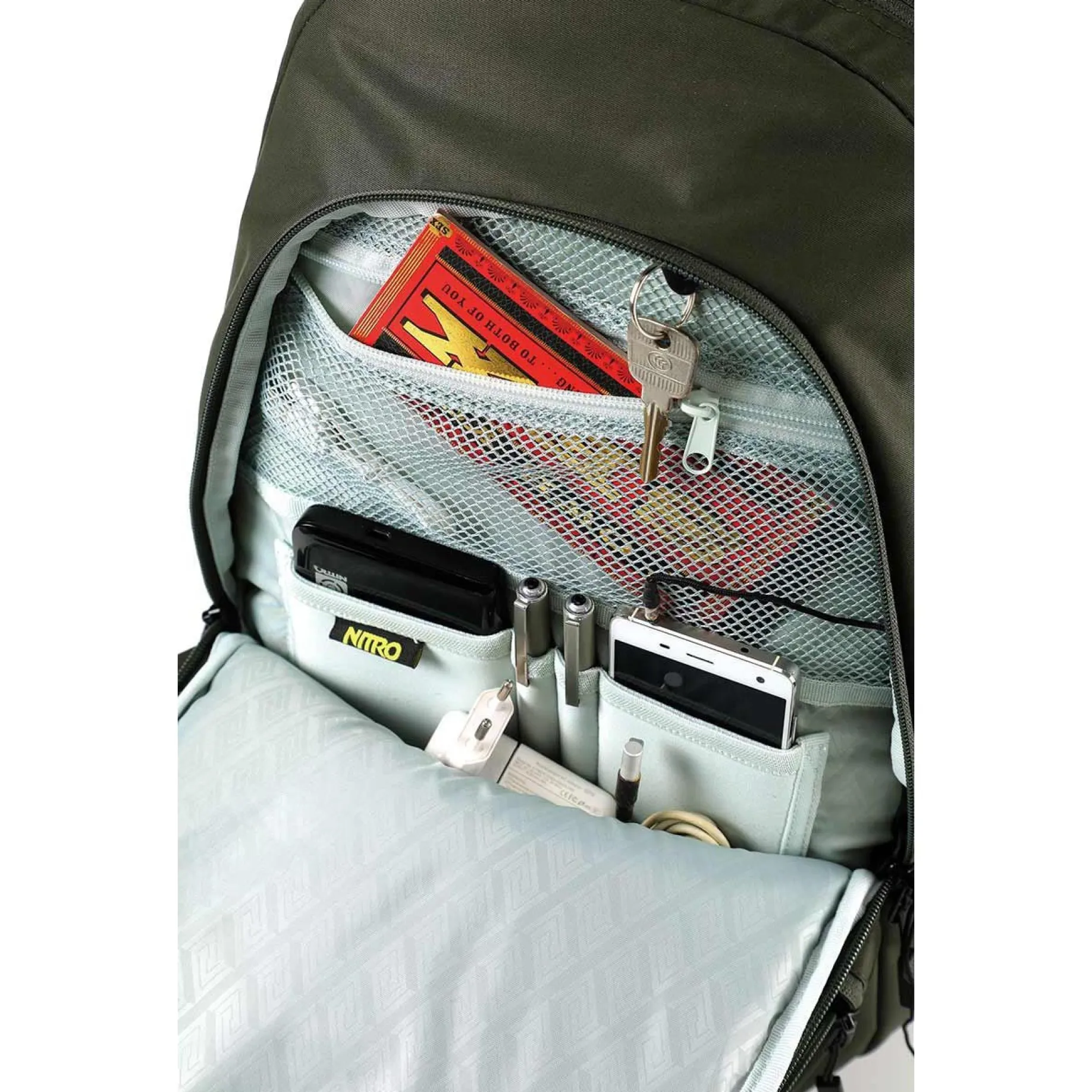 Stash - Laptoprucksack 49 cm 15" (rosin)