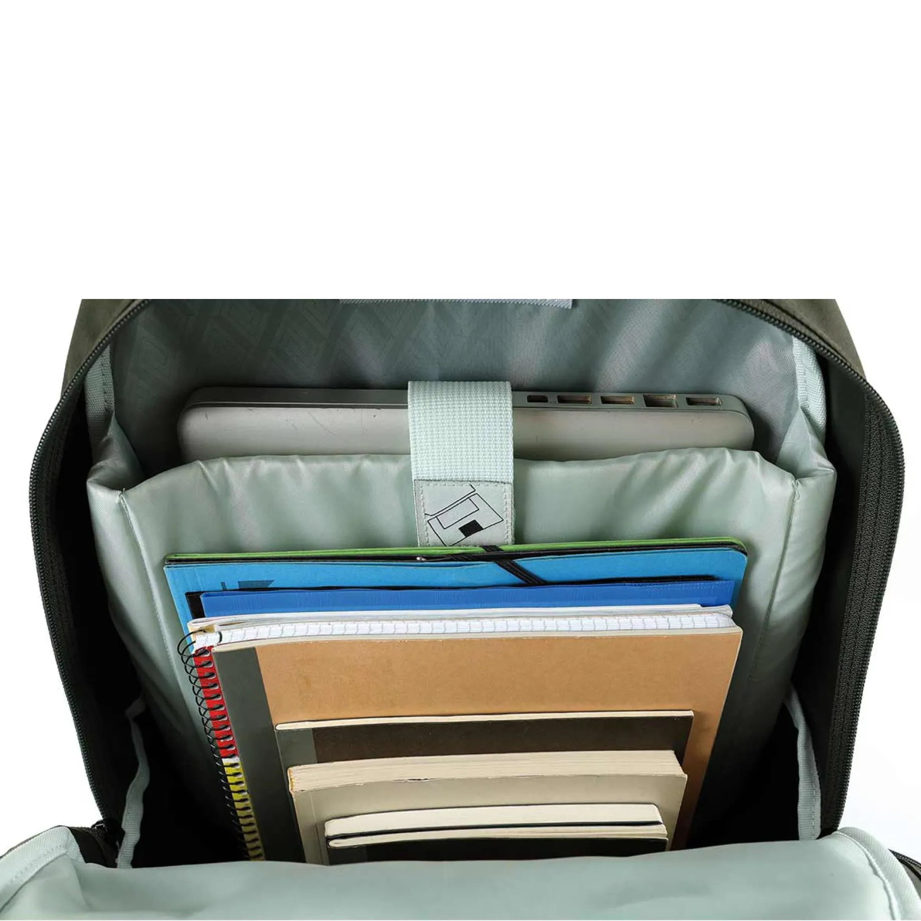 Stash - Laptoprucksack 49 cm 15" (rosin)