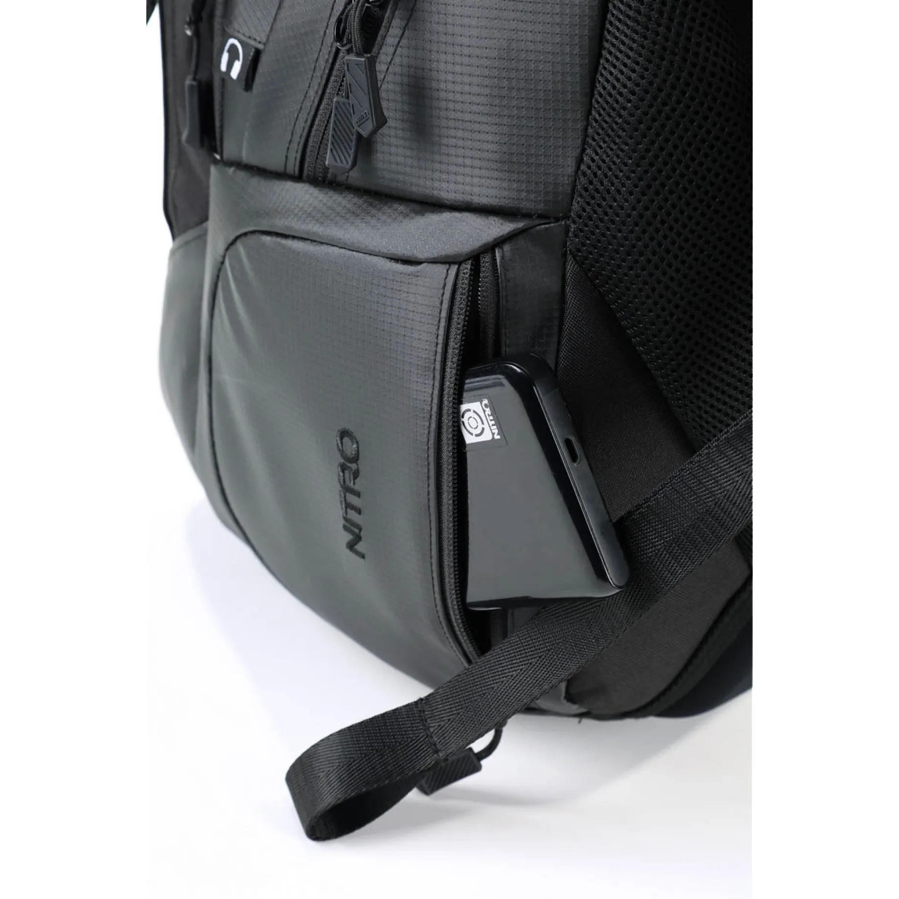 Stash - Laptoprucksack 49 cm 15" (tough black)
