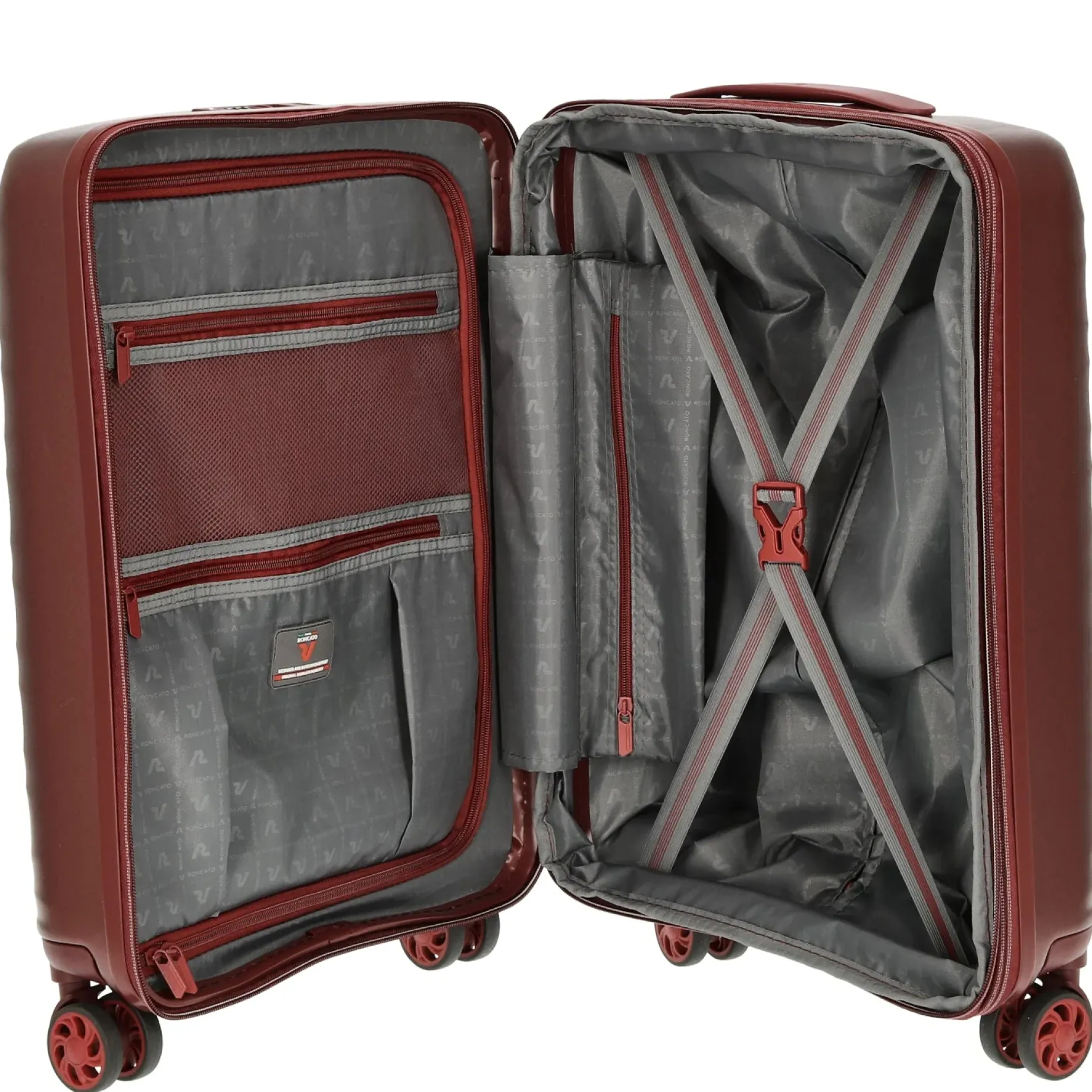 Stellar - 4-Rollen-Kabinentrolley S 55 cm erw. (rosso)
